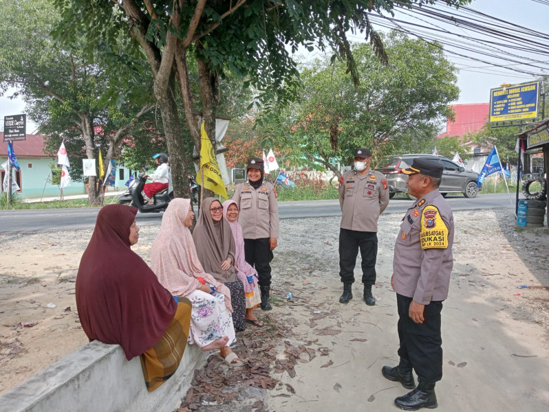 Demi Sukseskan Pilkada, Polda Riau Berikan Edukasi kepada Pendukung Paslon