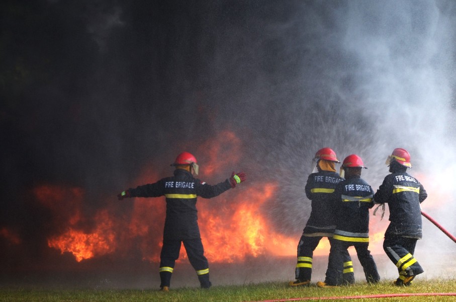 PT BSP Gelar Fire Fighting Competition Peringati Bulan K3 2026