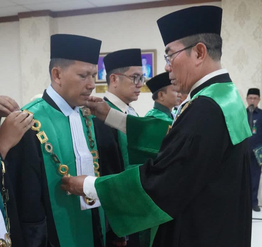 Resmi Jabat Ketua PA Bangkinang, Hasan Nul Hakim Mohon Dukungan dan Kerjasama Semua Pihak