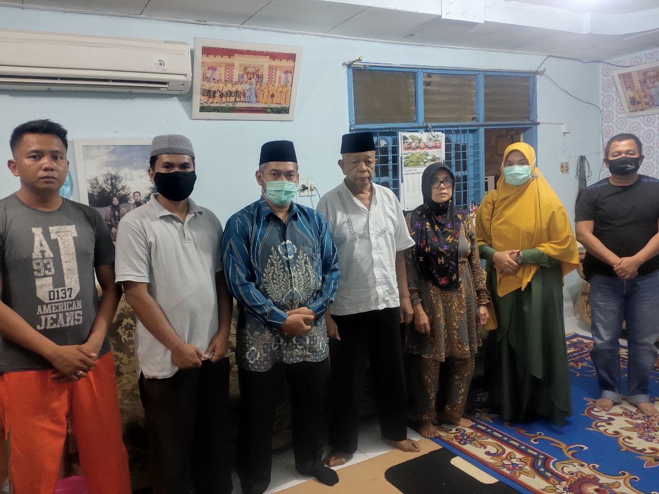 Ketua DPRD Pekanbaru Kunjungi Rumah Putri Wahyuni, Korban Sriwijaya Air SJ-182