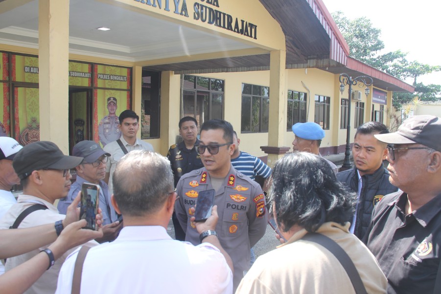 Kapolres Bengkalis Gandeng Pemda dan Masyarakat Gelar Karhutla Fun Run