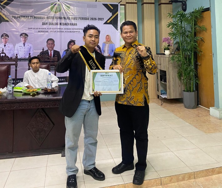 Pengurus HIMAPALAS Riau Dilantik, Diharapkan Solidaritas Semakin Erat dan Kuatkan Peran Organisasi