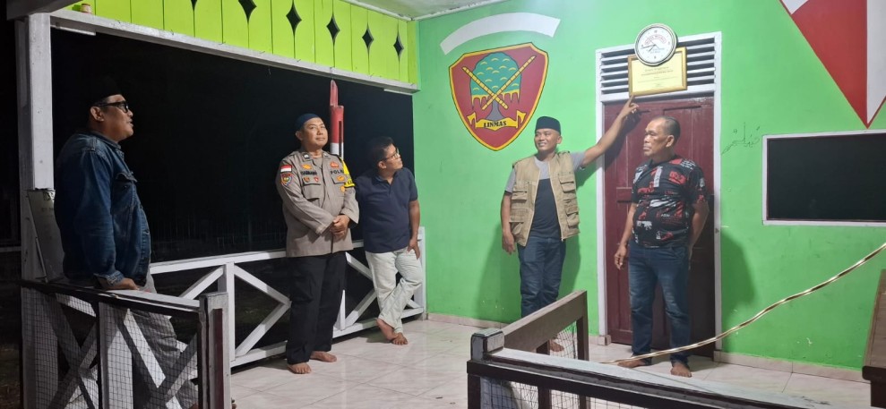 Poskamling Dihidupkan Kembali di Rupat, Warga Diajak Dukung Petani dan Ketahanan Pangan