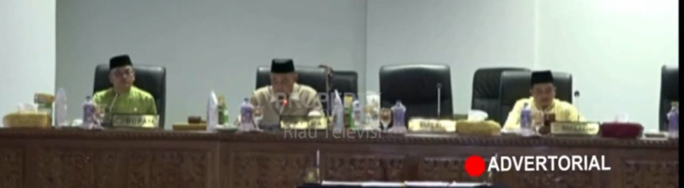 DPRD Kampar Rapat Paripurna Penandatanganan MoU Rancangan KUA PPAS APBD Kampar Tahun Anggaran 2024