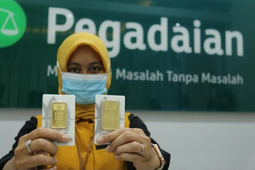 Senin (14/6), Harga Emas Ukuran 1 Gram di Pegadaian Rp.991.000