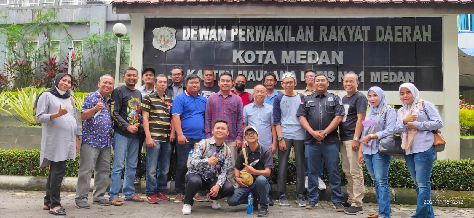 FWL DPRD Pekanbaru Kunjungi DPRD Kota Medan