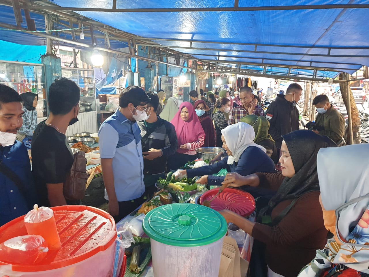 Wakil Ketua DPRD Cek Harga Hingga Pantau Aktivitas Bazar Ramadan