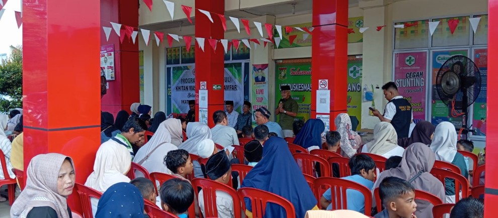 Kerjasama dengan IDI Kampar, BAZNAS Khitanan Massal Anak Kurang Mampu