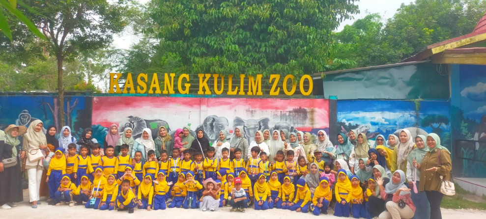 Serunya Outing Class TK Islam Al Mujahidin di Kasang Kulim Zoo, Meriah Sambut Ramadan!