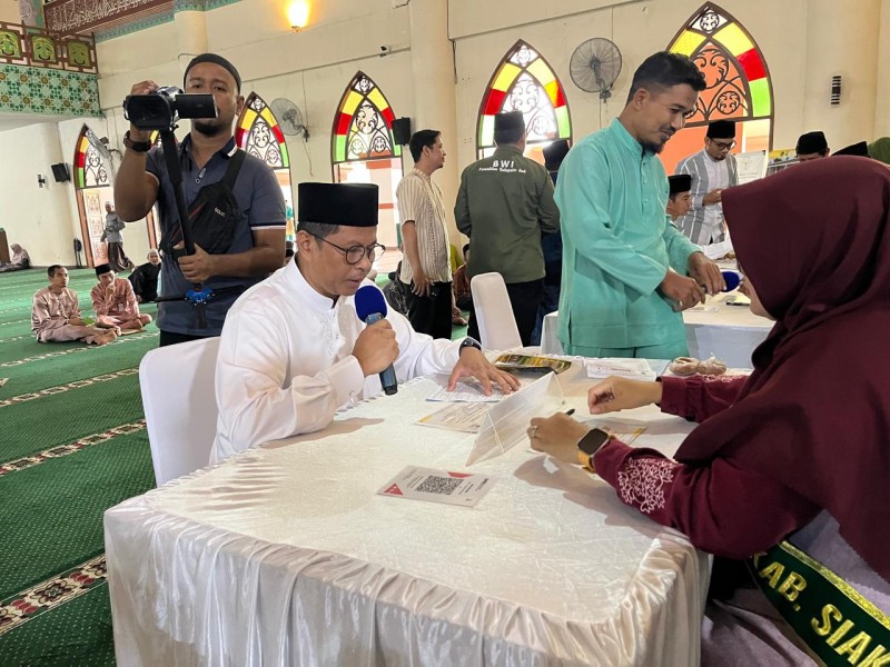 PT BSP Raih Penghargaan Mitra Zakat Perusahaan Terbaik dari Baznas Siak