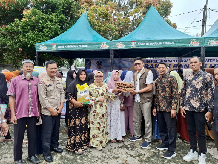 Dengan Gerakan Pangan Murah, Wakil Bupati Kampar Berharap Dapat Bermanfaat dan Membantu Meringankan Beban Masyarakat