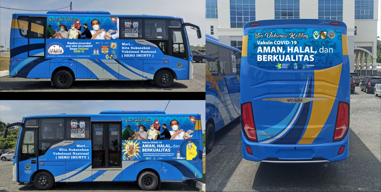 Bus Vaksin Keliling Diluncurkan Hari Ini, Cukup Tunjukkan KTP Bisa Divaksin