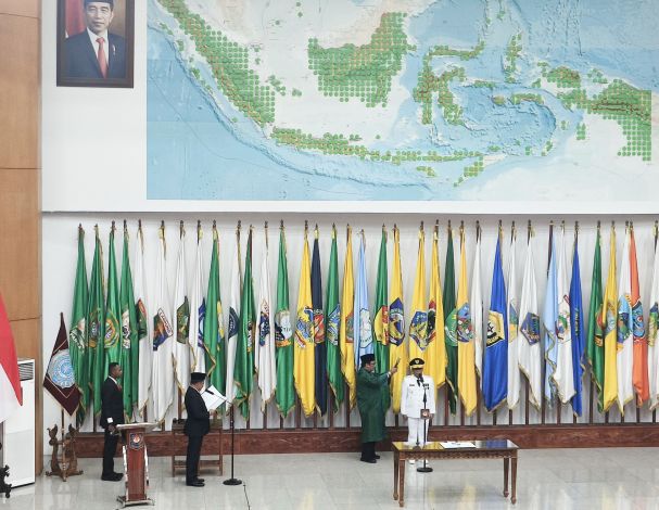 Sah! Rahman Hadi Gantikan SF Hariyanto Sebagai Pj Gubri