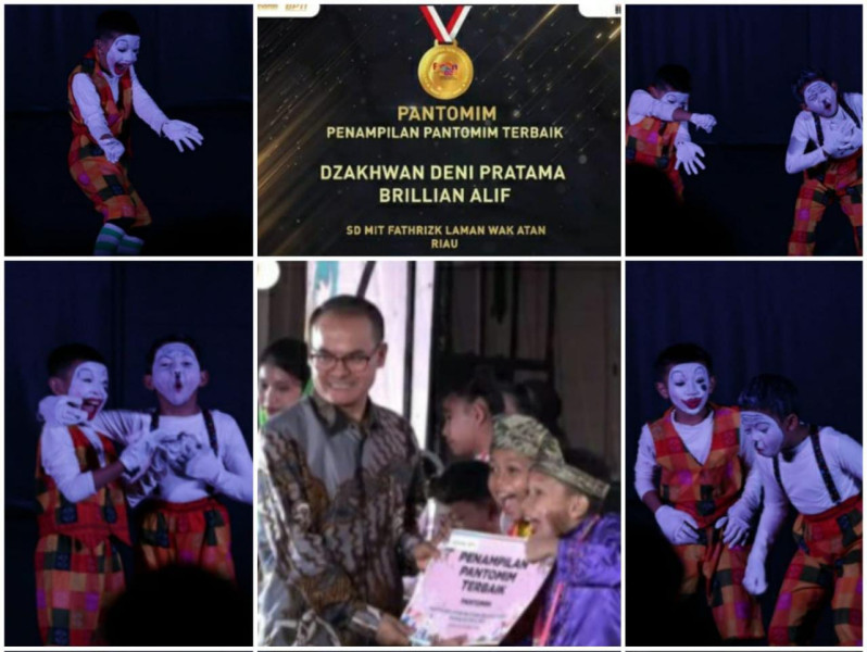 Sekolah Laman Wak Atan Juara Pantomim Nasional