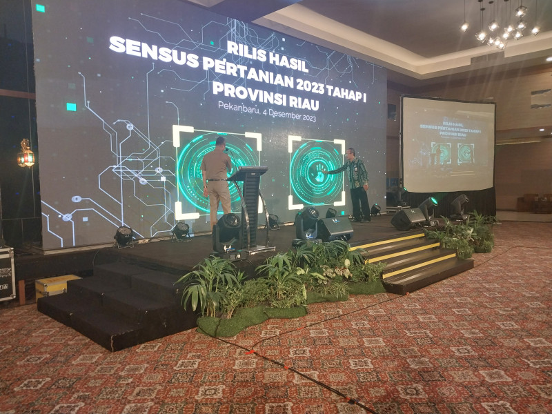ST2023: Jumlah Petani Riau Alami Peningkatan