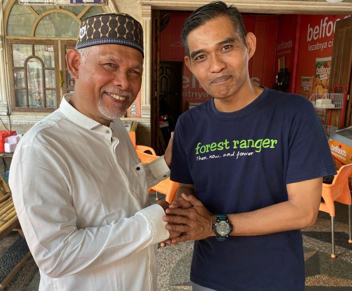 Dikunjungi Kapolres, H Yurmailis Saruji Doakan AKBP Mihardi Mirwan Lancar Selama Bertugas di Kampar