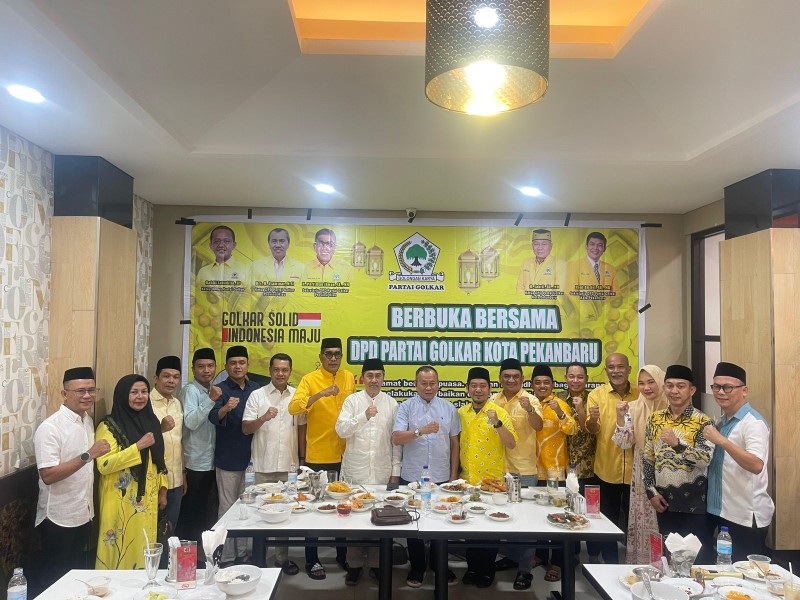 Golkar Pekanbaru Gelar Buka Puasa Bersama, Perkuat Soliditas Kader