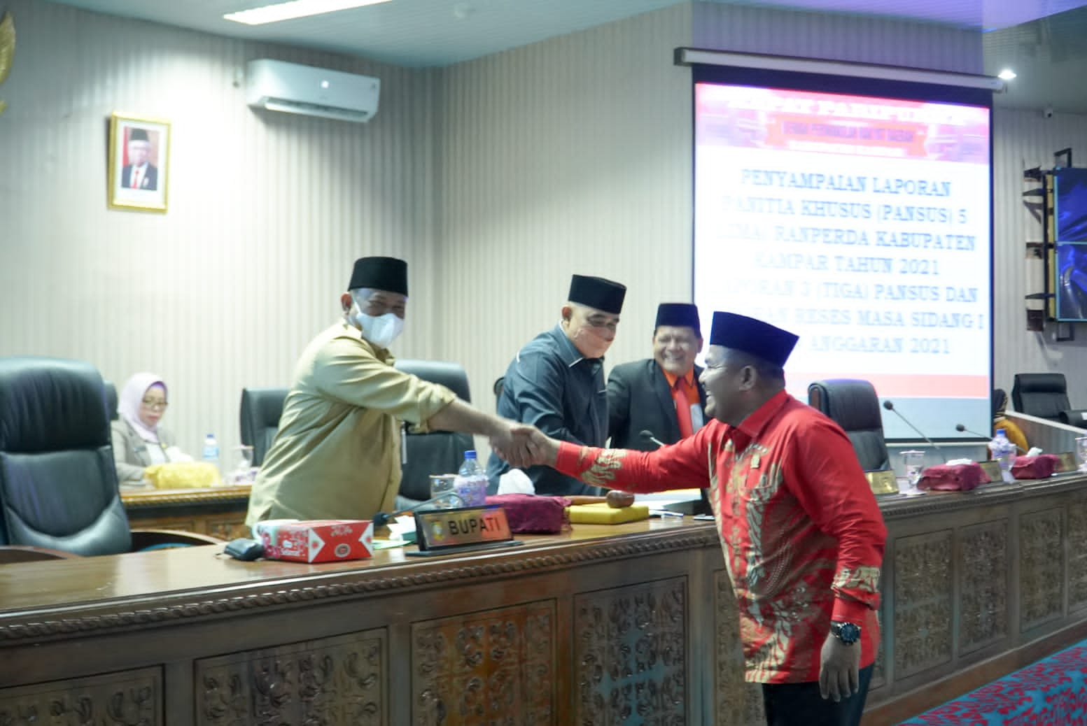 Pemkab Apresiasi Kinerja Anggota DPRD Kampar