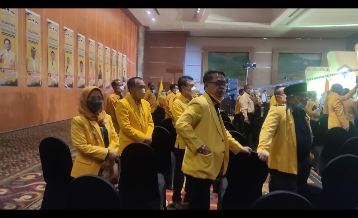 Hadiri Pelantikan Pengurus DPD I Golkar Riau, Ini Ucapan Ketua DPRD Inhil H Ferryandi