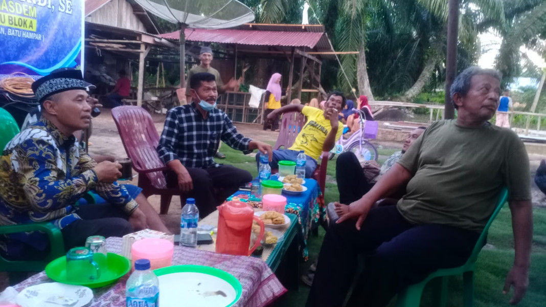 Basiran Ajak Masyarakat Bantaian Baru Tetap Kompak