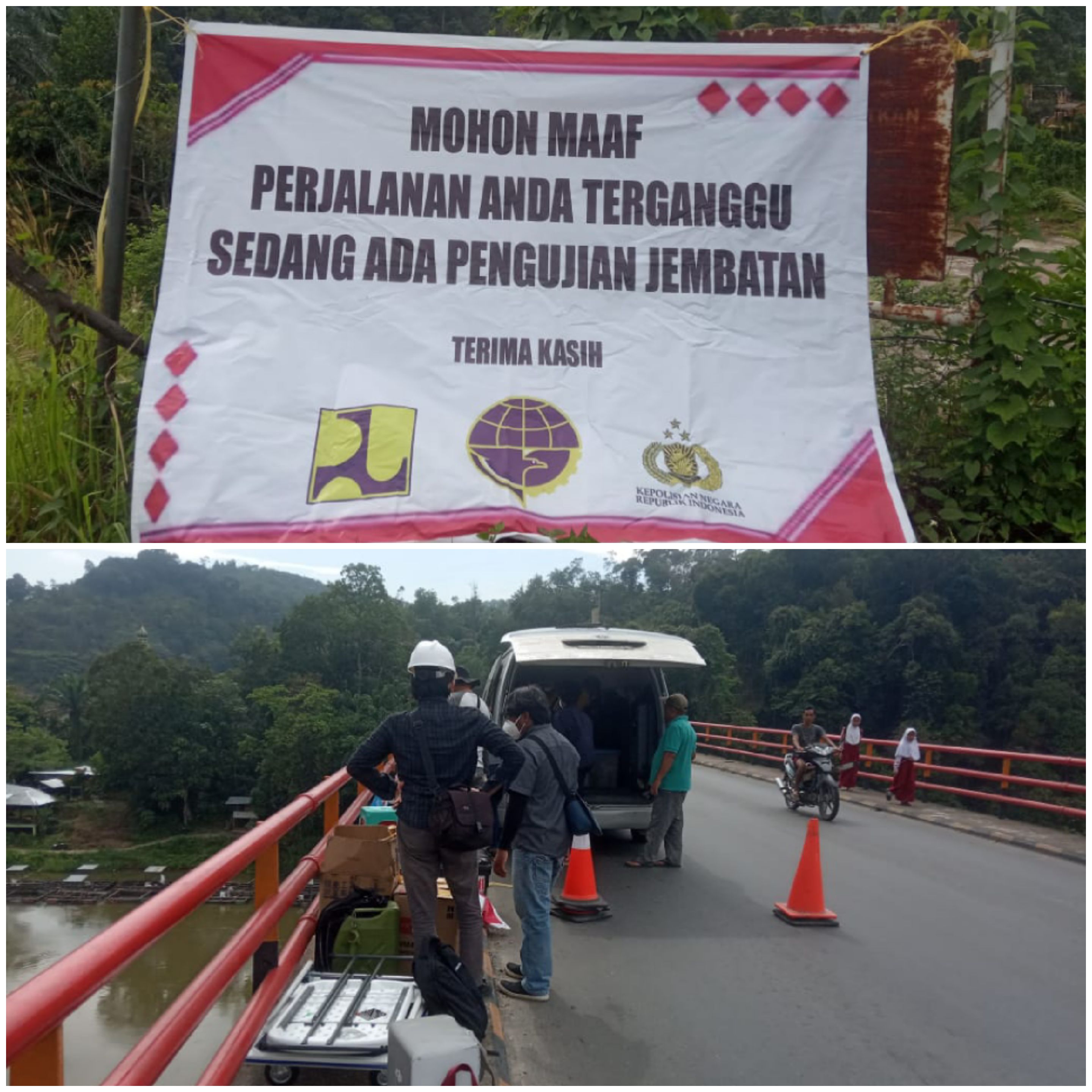 BPJN Riau Tunggu Hasil Kajian KKJTJ, Untuk  Jembatan Rantau Berangin dan Danau Bingkuang