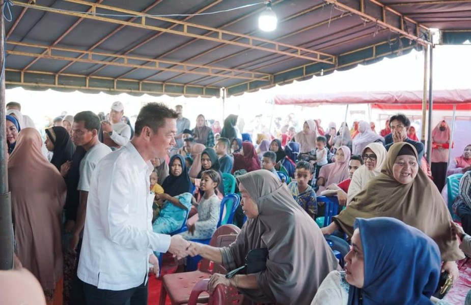 Bupati Salurkan Bantuan kepada 33 Orang Korban Kebakaran Rumah