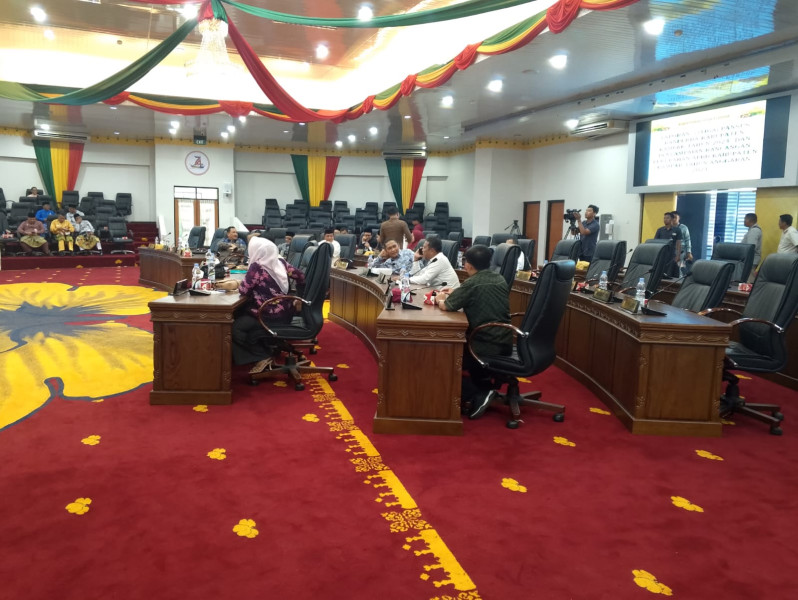 Sudah Lewat Jadwal dan Waktu, Rapat Paripurna Laporan 3 Pansus Ranperda dan Penyampaian Ranperda APBD-P TA 2024 Belum Dimulai