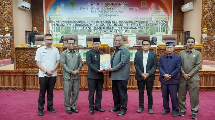 DPRD Rohil Terima RKUA dan PPAS 2024