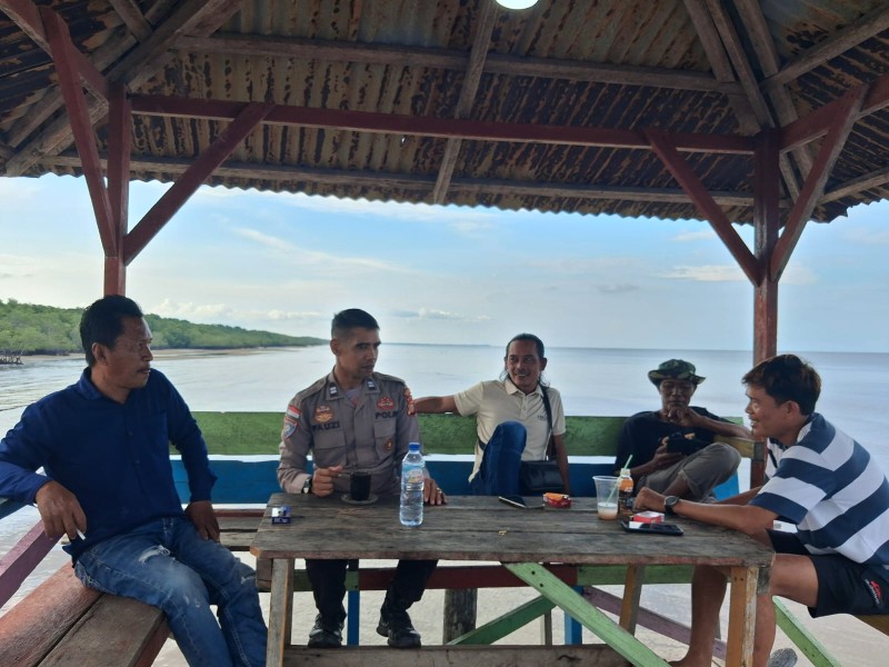 Polsek Rupat Perkuat Sinergi dengan Warga, Dorong Kamtibmas dan Ketahanan Pangan
