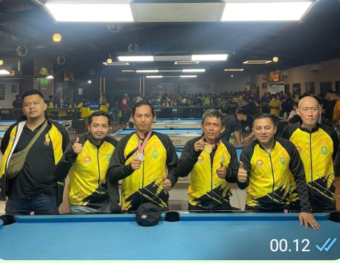 5 Atlet Biliar Andalan Riau Lolos PON XXI