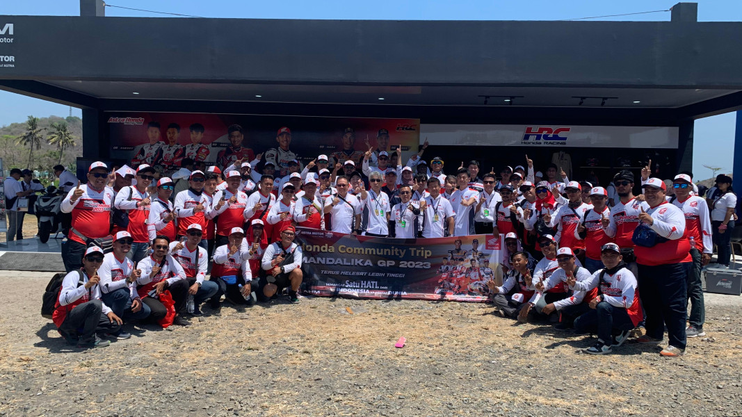 Sukses, Bikers Pekanbaru Nobar MotoGP di Mandalika Bersama Bikers se Indonesia