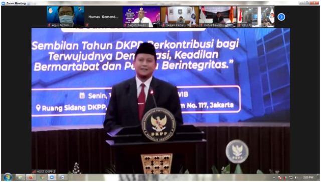 Ketua DKPP : Penyelenggara Pemilu Memiliki Niatan Pemilu Semakin Berintegritas