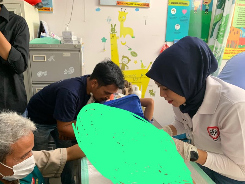 Hari Bakti Dokter Indonesia Ke-118, IDI Kampar dan BAZNAS Gelar Sunat Massal