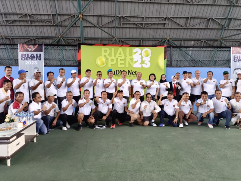 Kejuaraan Tenis Riau Open 2023, Petenis se-Riau Apresiasi Kajati Riau