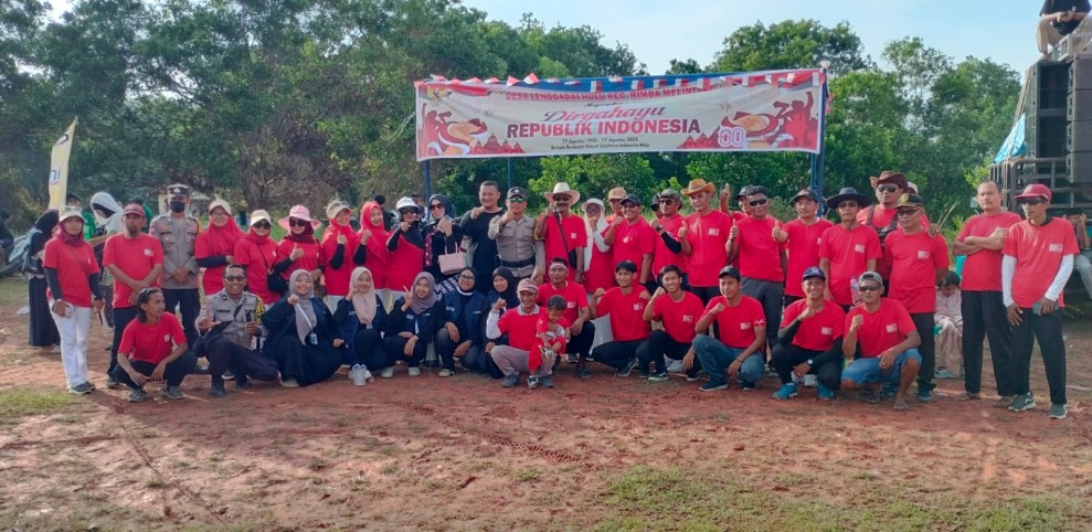 Antusias Ribuan Peserta Meriahkan Karnaval HUT RI Ke-80 Lenggadai Hulu