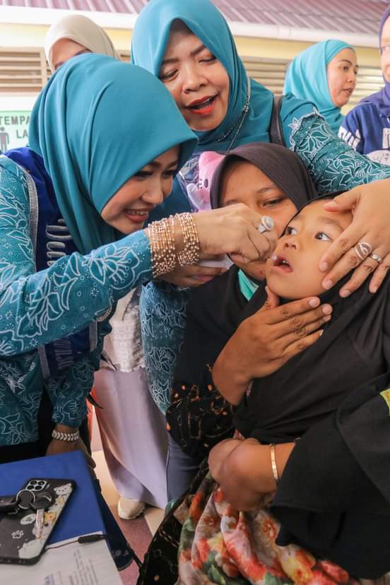 Crash Program Polio Demi Anak Pekanbaru Bebas Poliomyelitis