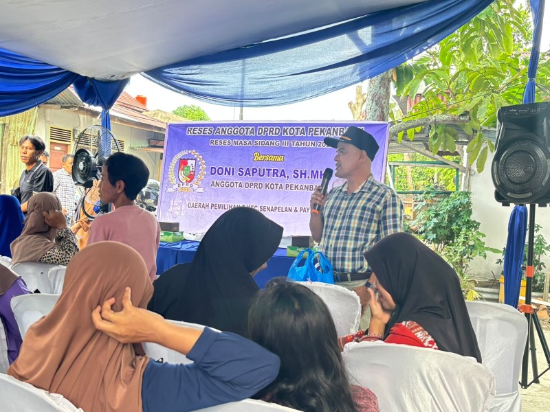Doni Saputra Tampung Aspirasi Warga, Persoalan KIS, UHC dan DTKS Mendominasi Reses