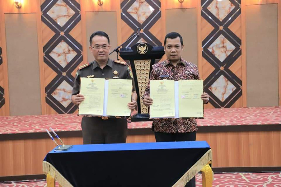 Pemko dan Kejari Pekanbaru Teken MoU, Ada 11 Poin Ruang Lingkup Kerja Samanya