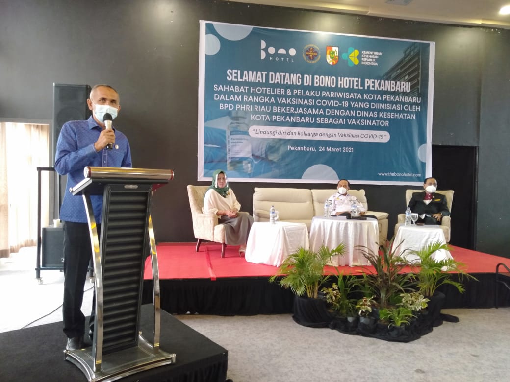 Difasilitasi PHRI dan Diskes, Ratusan Pekerja Hotel dan Restoran Divaksin