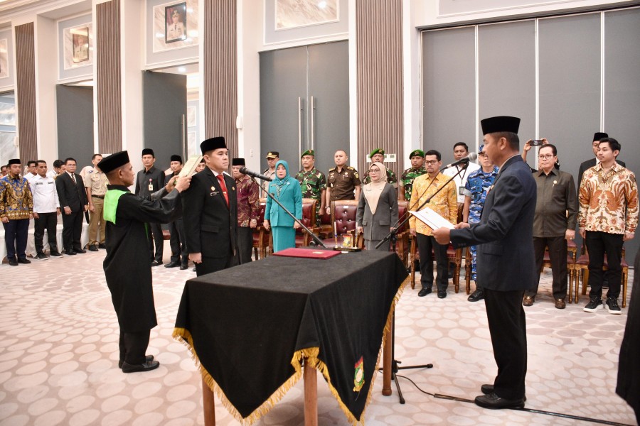 Hadiri Pelantikan Sekda Kampar, Wabup: Sesuai Tahapan dan Memang Harus Segera Dilantik