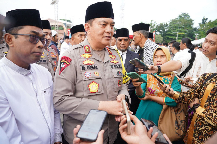 Plt Gubri Puji Kapolda Pilih Waktu yang Pas untuk Doa Bersama Pemilu Damai