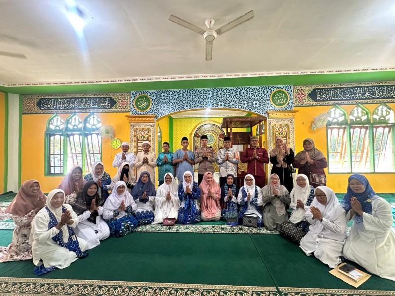 Polsek Rupat Gandeng BKMT Dukung Ketahanan Pangan, Kaum Ibu Diajak Tanam Jagung Pipil