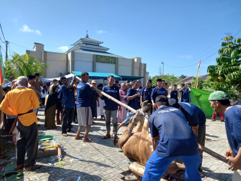 Momentum Idul Adha 1444 H/2023 M, Perumahan GSN Sembelih 17 Ekor Hewan Qurban