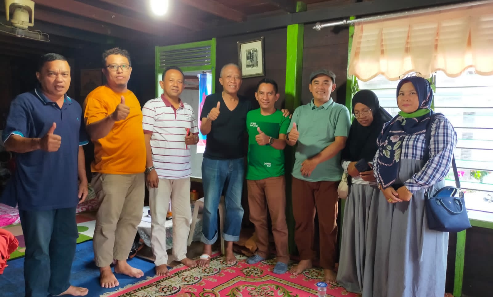 Peduli Alumni Jogya, Pengurus Kapemary Kunjung dan Sambangi Nasir Domo
