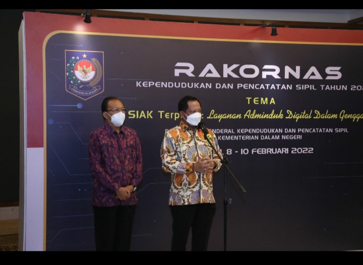 Jaga Integritas, Mendagri M. Tito Karnavian : Dukcapil Harus Bebas Dari Praktik Pungli
