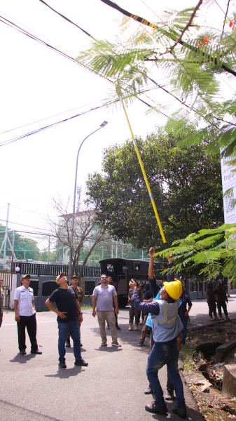 Pemko Pekanbaru dan APJATEL Mulai Tata Kabel Fiber Optik, Ronggowarsito Jadi Lokasi Perdana
