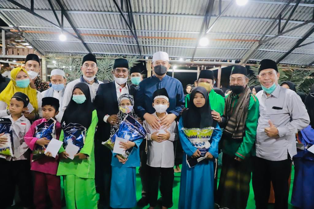 Kapolda Riau Irjen Pol. M. Iqbal, Ajak Pengurus NU, MUI Riau dan Anak Yatim Banyak Bersyukur Kepada Allah SWT