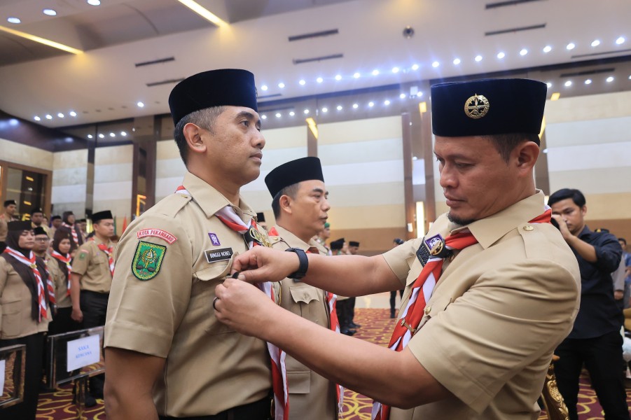 Agung Ajak Pramuka Jadi Pelopor Green City Pekanbaru
