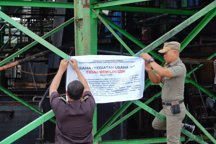 Pemkab Lakukan Penataan Perizinan Perusahaan di Wilayah Kabupaten Kampar