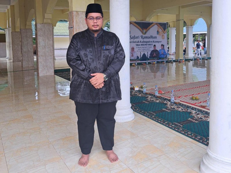Bupati, Wabup dan Sekda Kampar Kembali Safari Ramadhan di Tiga Kecamatan
